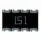 744C083151JP (RES ARRAY 4 RES 150 OHM 2012)