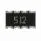744C083512JP (RES ARRAY 4 RES 5.1K OHM 2012)
