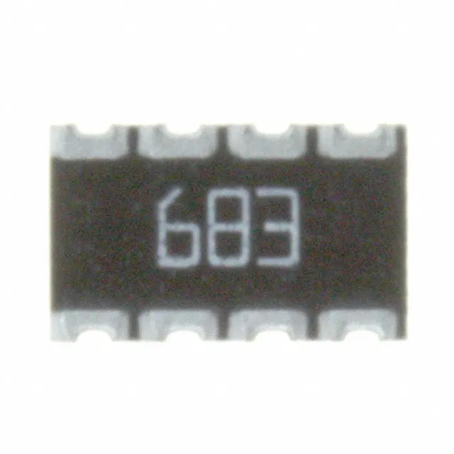 744C083683JP (RES ARRAY 4 RES 68K OHM 2012)