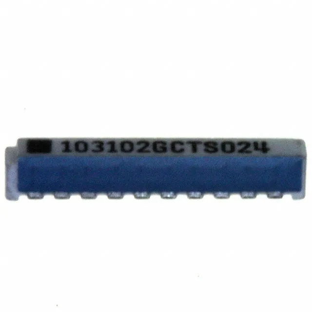 752103102G (RES ARRAY 5 RES 1K OHM 10SRT)