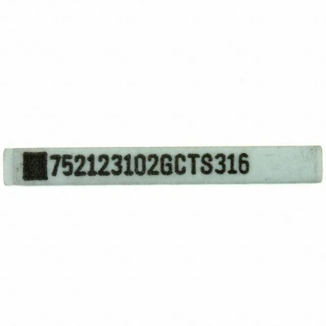 752123102G (RES ARRAY 6 RES 1K OHM 12SRT)