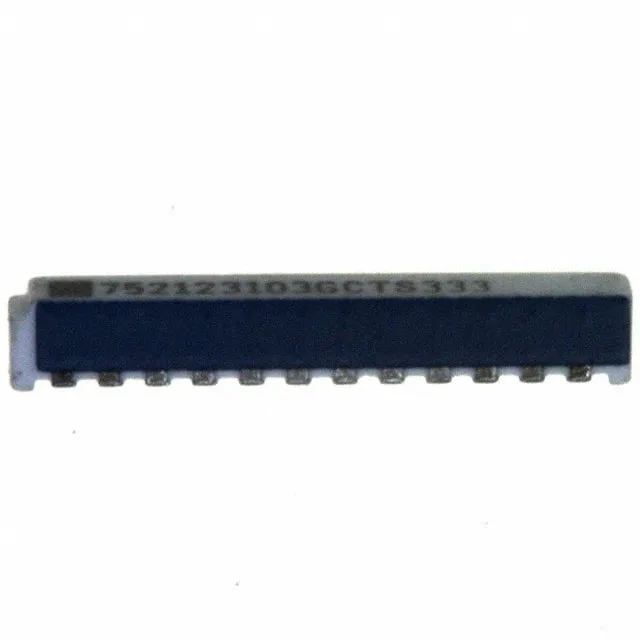 752123103G (RES ARRAY 6 RES 10K OHM 12SRT)