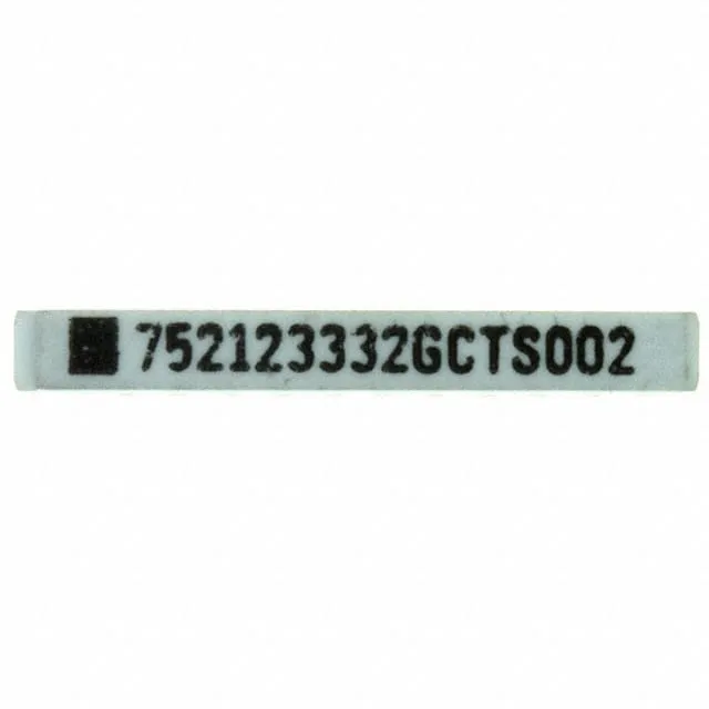 752123332G (RES ARRAY 6 RES 3.3K OHM 12SRT)