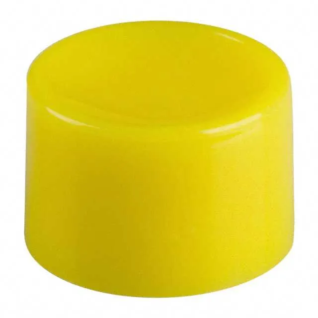 752705000 (CAP PUSHBUTTON ROUND YELLOW)