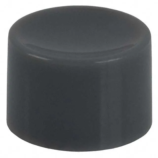 752709000 (CAP PUSHBUTTON ROUND GRAY)