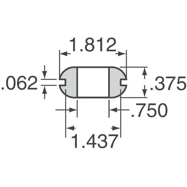 756 (GROMMET 0.750 RUBBER BLACK")