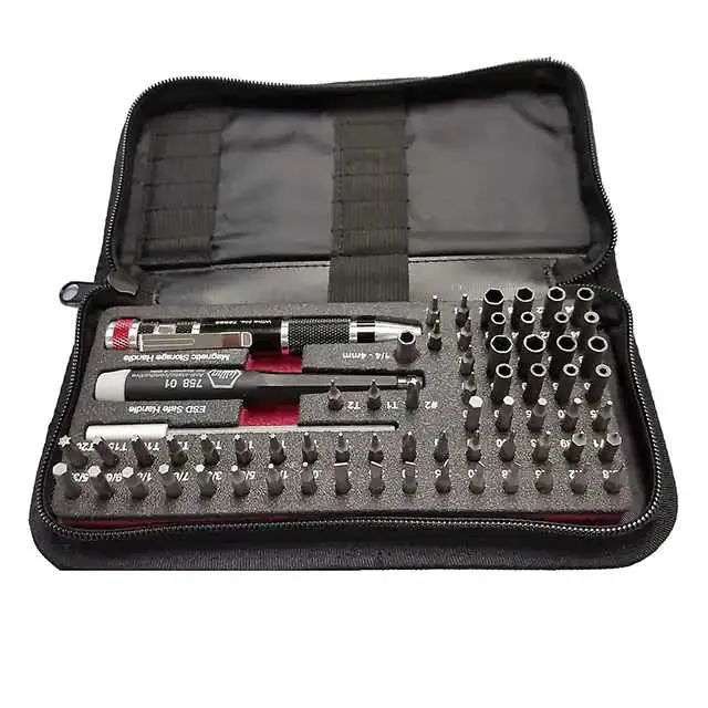75971 (BIT SET HEX ASSORTED W/CASE 68PC)