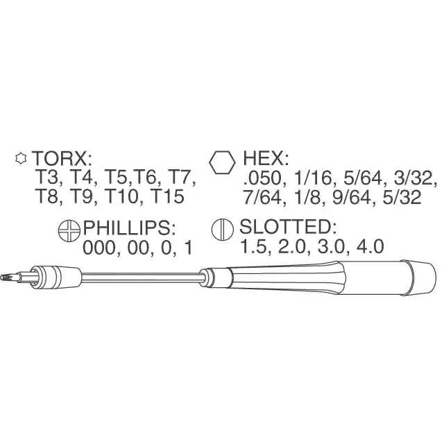 75992 (BIT SET ASSORTED W/CASE 27PC)