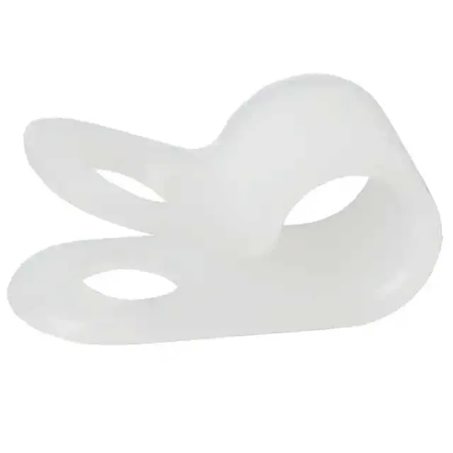7625 (CBL CLAMP P-TYPE WHITE FASTENER)