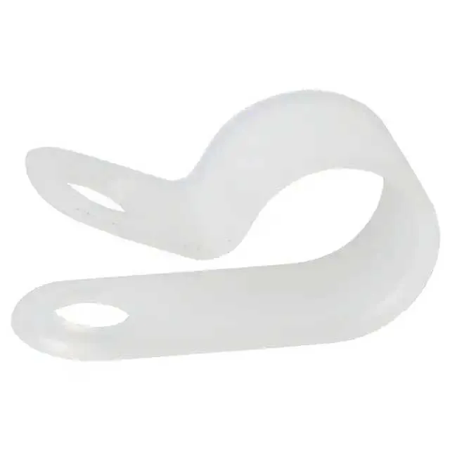 7629 (CBL CLAMP P-TYPE WHITE FASTENER)