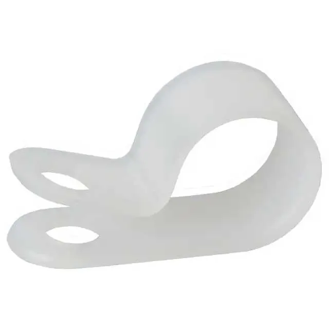 7631 (CBL CLAMP P-TYPE WHITE FASTENER)