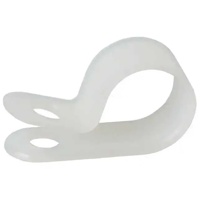 7633 (CBL CLAMP P-TYPE WHITE FASTENER)