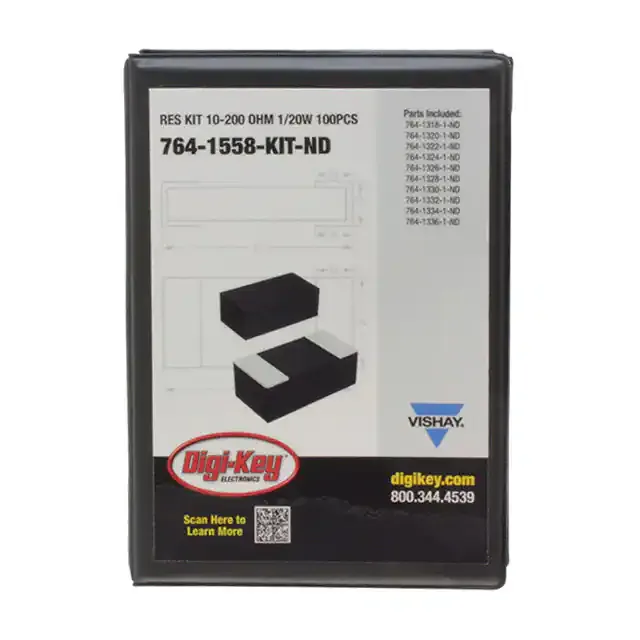 764-1558-KIT (RES KIT 10-200 OHM 1/20W 100PCS)