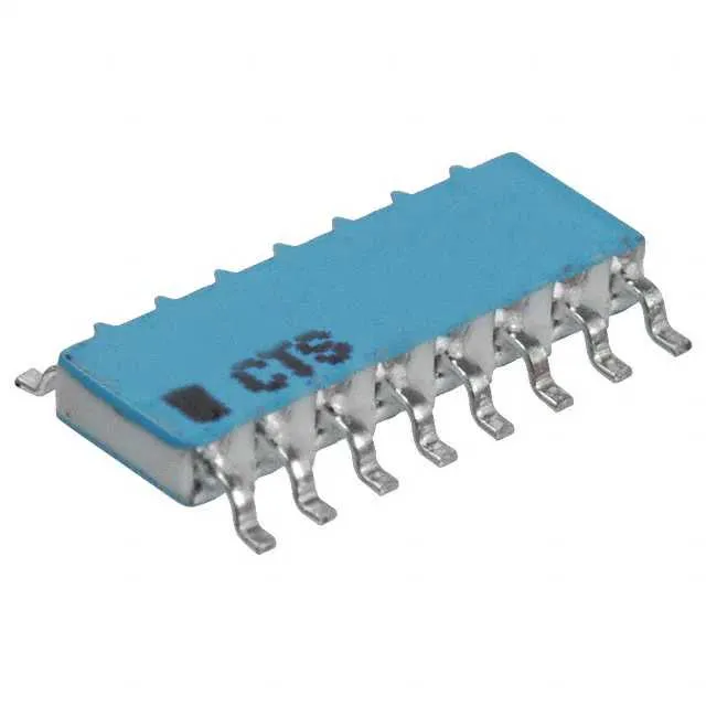 766163222GP (RES ARRAY 8 RES 2.2K OHM 16SOIC)