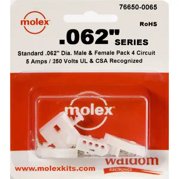 0766500065 (KIT CONN STD.062 4 CIRCUITSСрок поставки 5-10 дней)