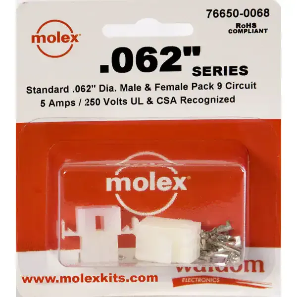 0766500068 (KIT CONN STD.062 9 CIRCUITSСрок поставки 5-10 дней)