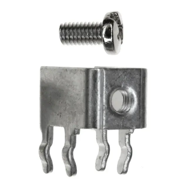 7689 (TERM SCREW M3 4 PIN PCB RA)