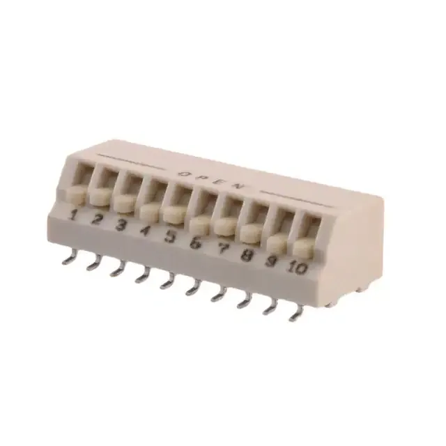 76HPSB10GWRT (SWITCH PIANO DIP SPST 150MA 30V)