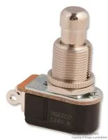 P26A-1D-RND-MTL (стандартные кнопочные переключатели) - CARLING TECHNOLOGIES