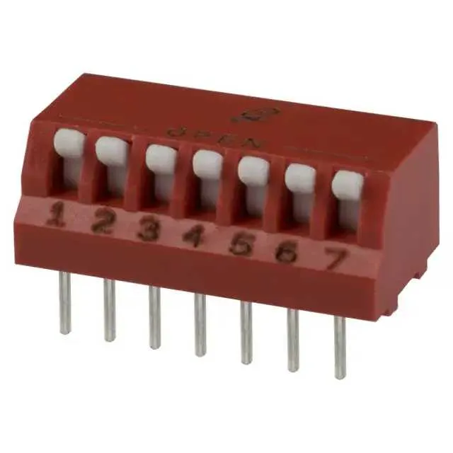 76PSB07 (SWITCH PIANO DIP SPST 150MA 30V)