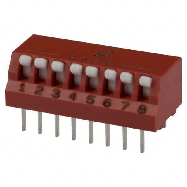 76PSB08S (SWITCH PIANO DIP SPST 150MA 30V)