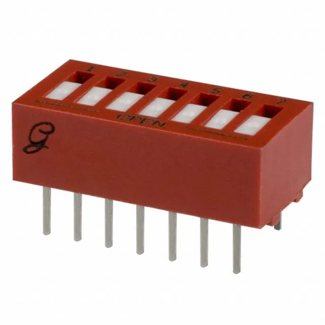 76RSB07S (SWITCH ROCKER DIP SPST 150MA 30V)