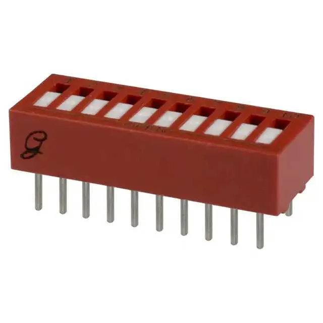 76RSB10T (SWITCH ROCKER DIP SPST 150MA 30V)