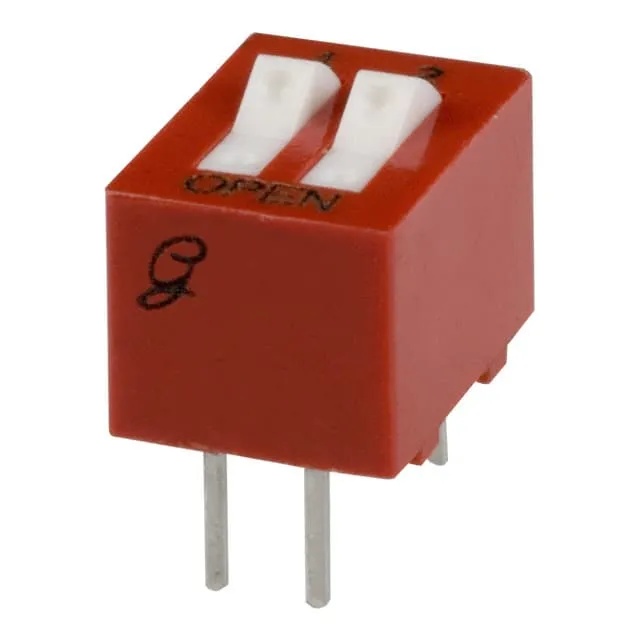 76SB02ST (SWITCH ROCKER DIP SPST 150MA 30V)