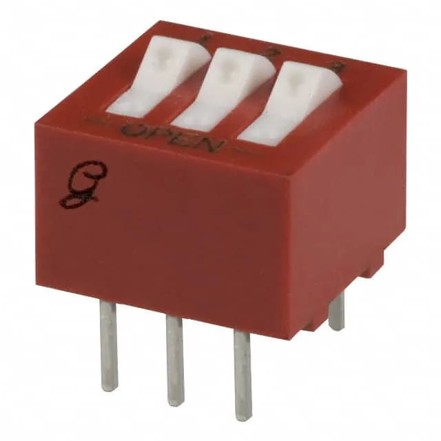 76SB03 (SWITCH ROCKER DIP SPST 150MA 30V)