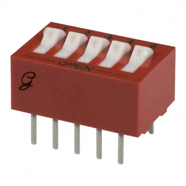 76SB05T (SWITCH ROCKER DIP SPST 150MA 30V)