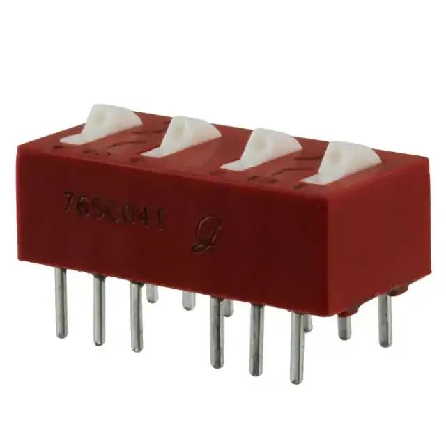 76SC04T (SWITCH ROCKER DIP SPDT 150MA 30V)