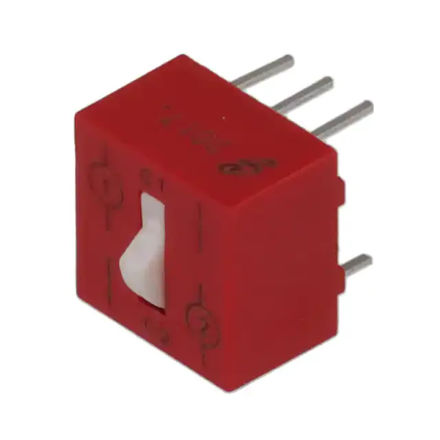 76SD01ST (SWITCH ROCKER DIP DPDT 150MA 30V)