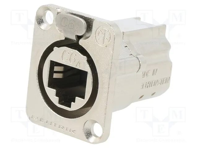 NE8FDX-P6 (Modular Connectors / Ethernet Connectors RECP CAT6A D series SHD feedthrough, NiСрок поставки 5-10 дней)