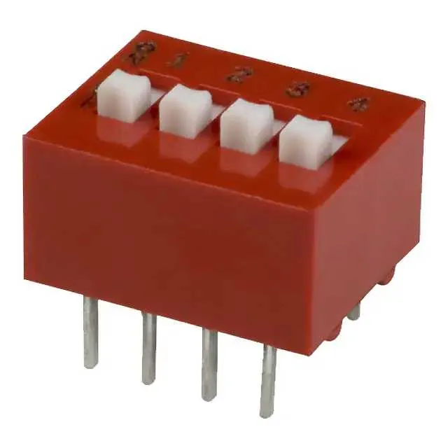 78B04ST (SWITCH SLIDE DIP SPST 150MA 30V)