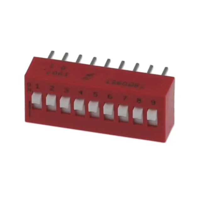 78B09ST (SWITCH SLIDE DIP SPST 150MA 30V)