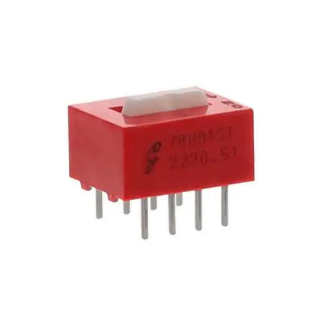 78H01ST (SWITCH SLIDE DIP 4PST 150MA 30V)