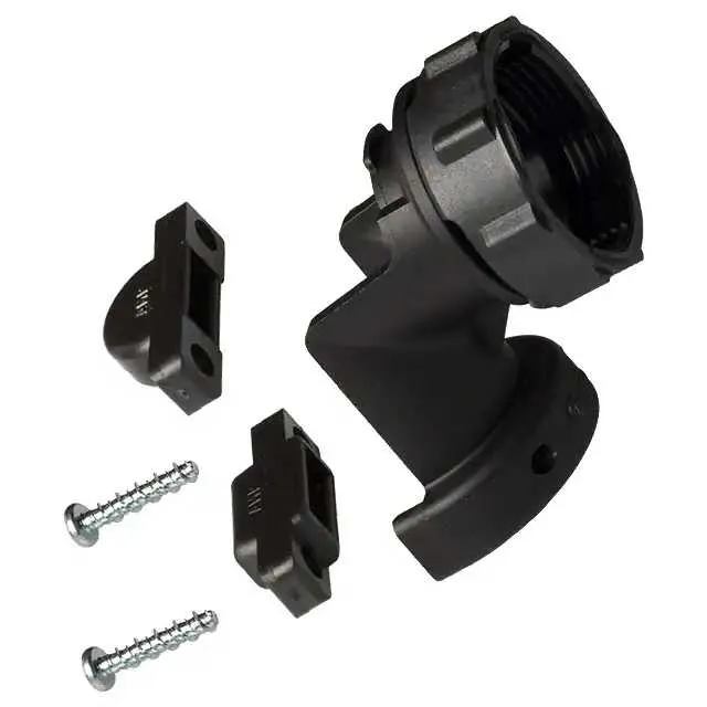 796381-1 (CONN BACKSHELL W/CLAMP SZ 17 BLK)