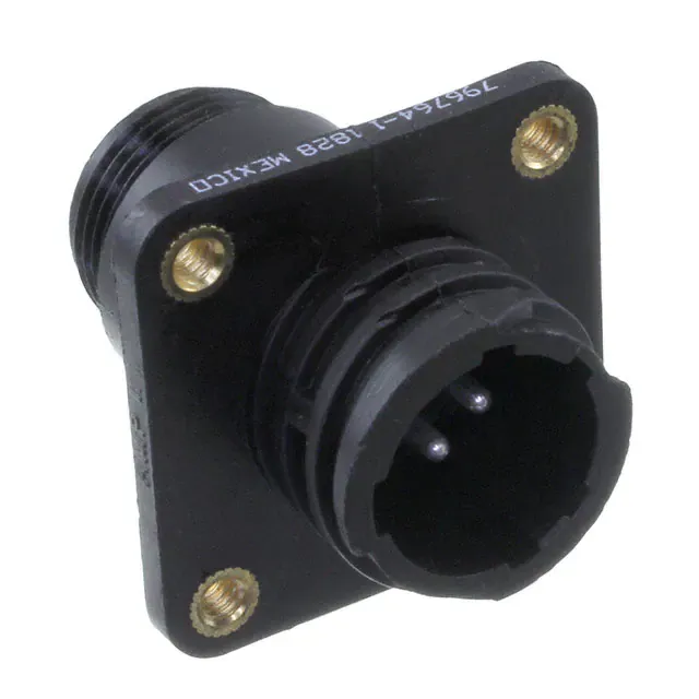 796764-1 (CONN RCPT MALE 4POS SILVER SLDR)