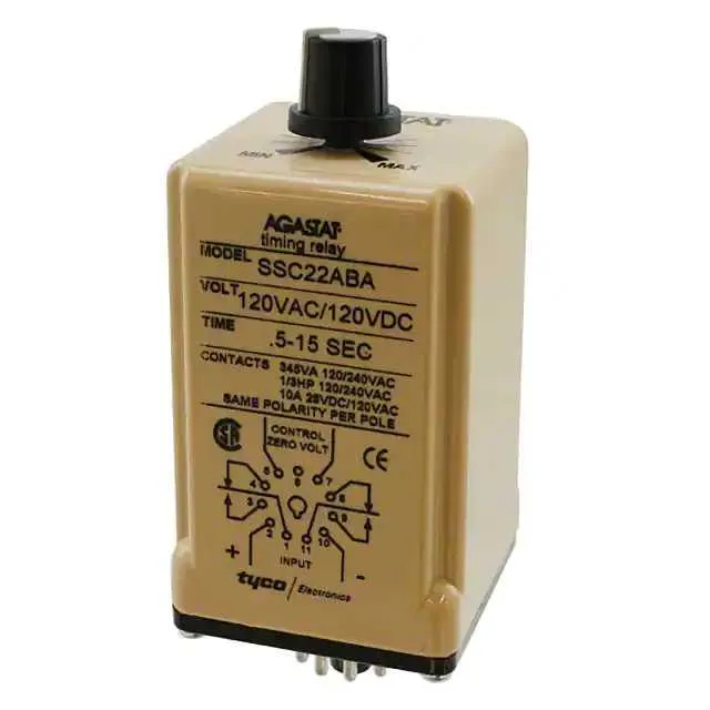 SSC22ABA (RELAY TIME DELAY 15SEC 10A 120V)