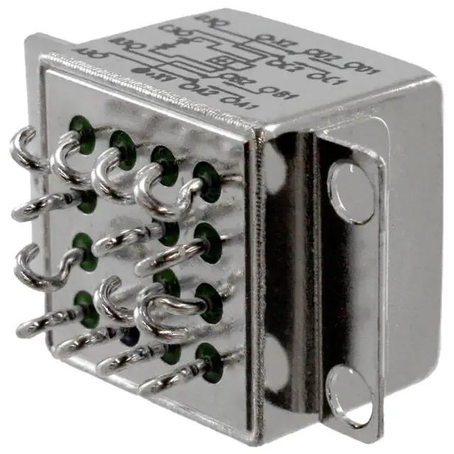 FCB-405-0621M (RELAY GEN PURPOSE 4PDT 5A 28V)