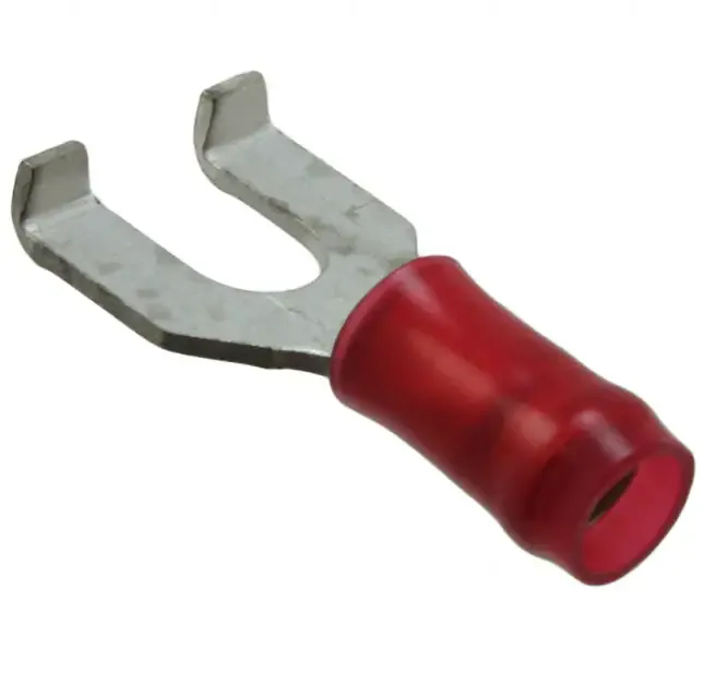 8-32498-1 (CONN SPADE TERM 16-22AWG #8 RED)