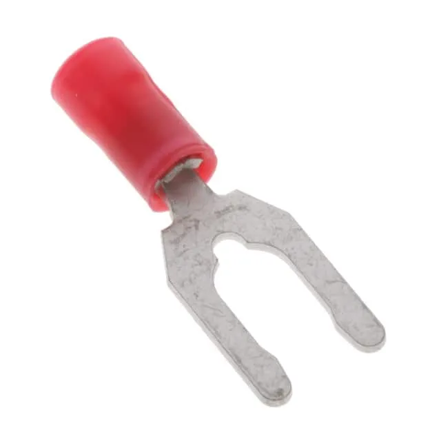 8-52455-1 (CONN SPADE TERM 16-22AWG #10 RED)