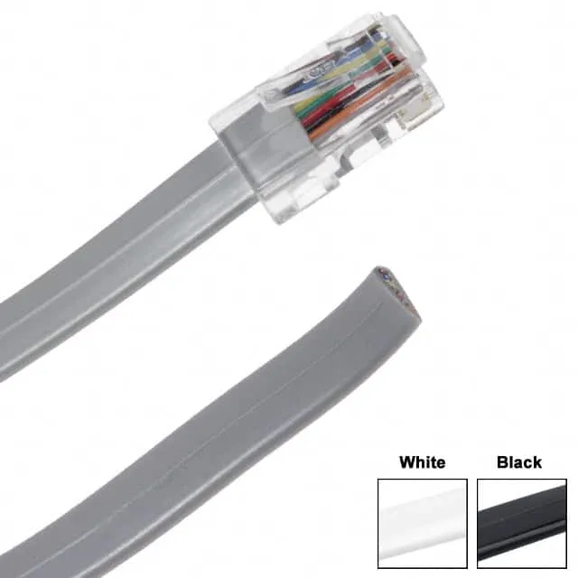 H3883R-25 (CABLE MOD 8P8C PLUG-CABLE 25')