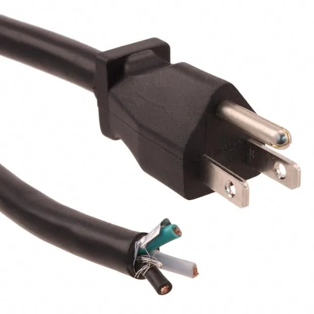 800-1401-0-SJT0-BL-00200 (CORD PWR MALE TO OPEN END 2M)