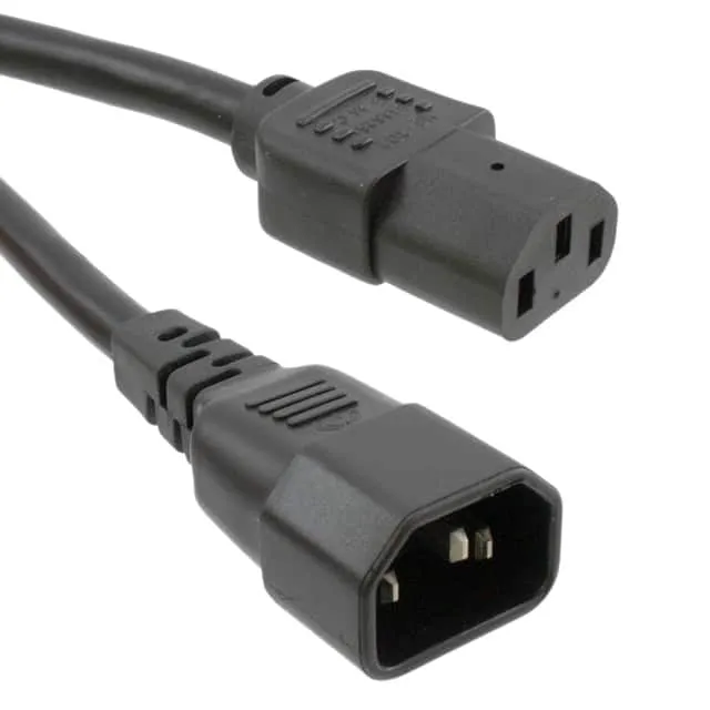 800-1600-2-SJT0-BL-00100 (CORD POWER MALE-FEMALE 1M)