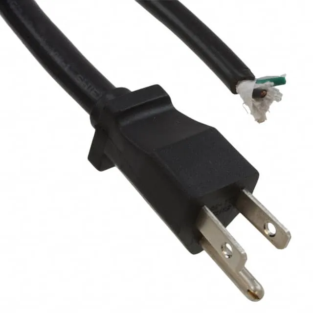 800-1801-0-SVT0-BL-00300 (CORD POWER MALE-OPEN END 3M)