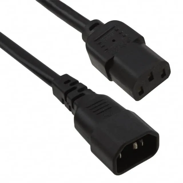 800-1806-0-SJT0-BL-00100 (CORD POWER 18AWG X 3C W/DRAIN 1M)