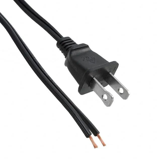 800-1808-2-SPT2-BL-0006F (CORD PWR 18AWG X 2C SPT OPEN 6')