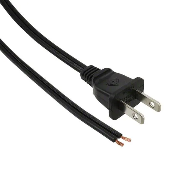 800-1809-2-SPT2-BL-0006F (CORD POWER MALE-OPEN END 6')