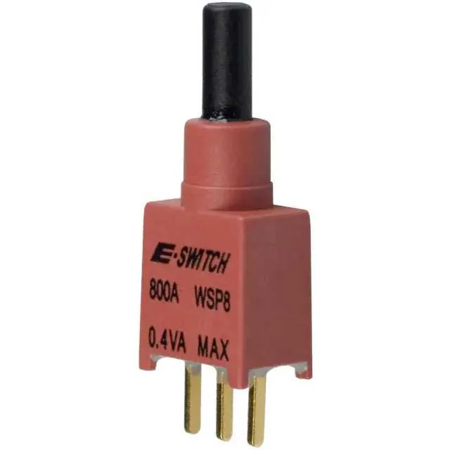 800AWSP8M2RE (SWITCH PUSHBUTTON SPDT 1A 120V)
